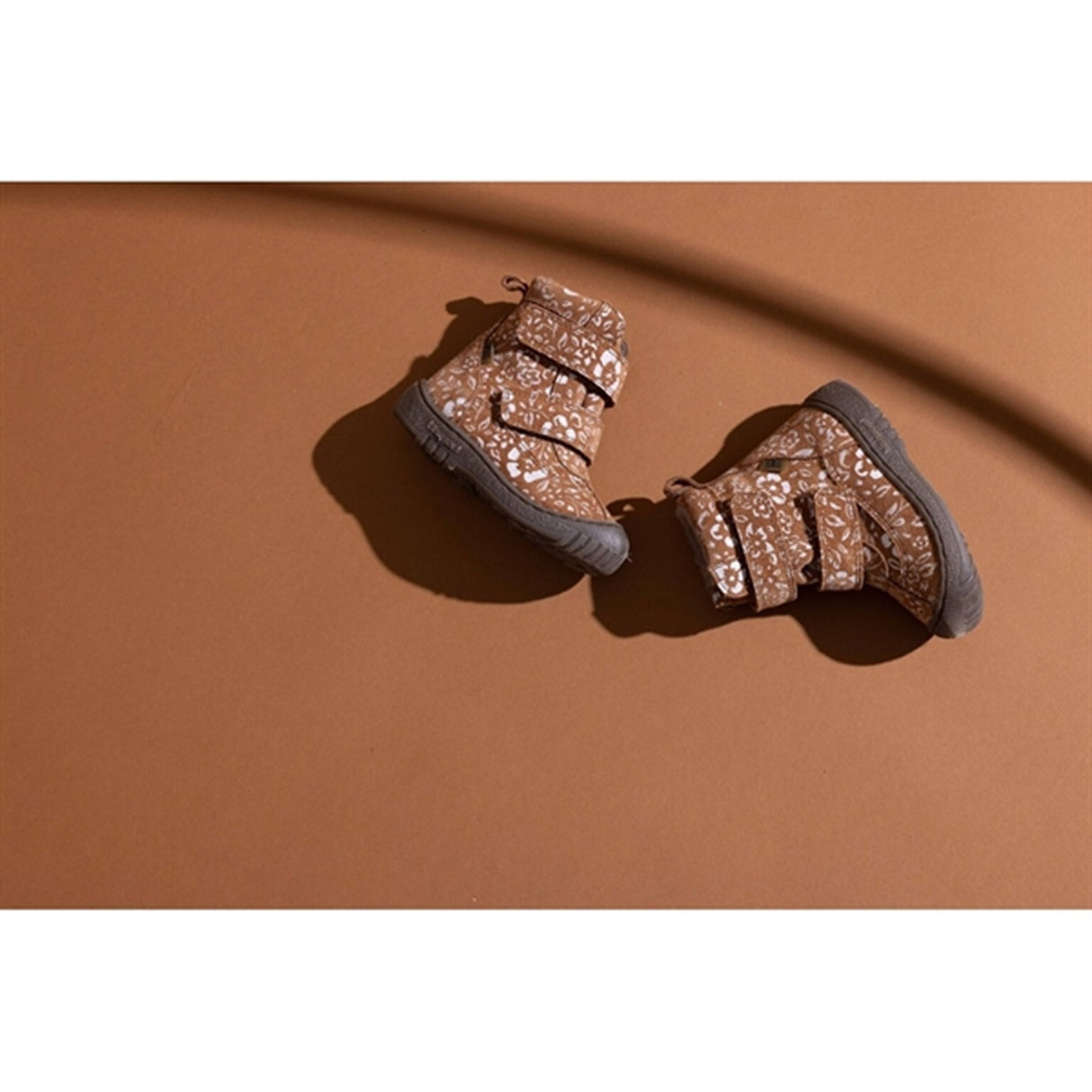 Bisgaard Evon Tex Skor Brandy Flowers