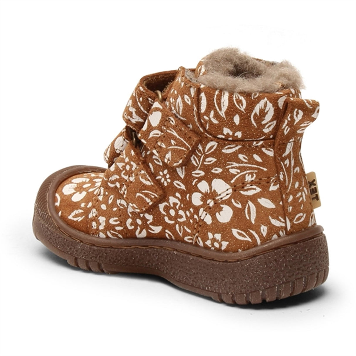 Bisgaard Evon Tex Skor Brandy Flowers