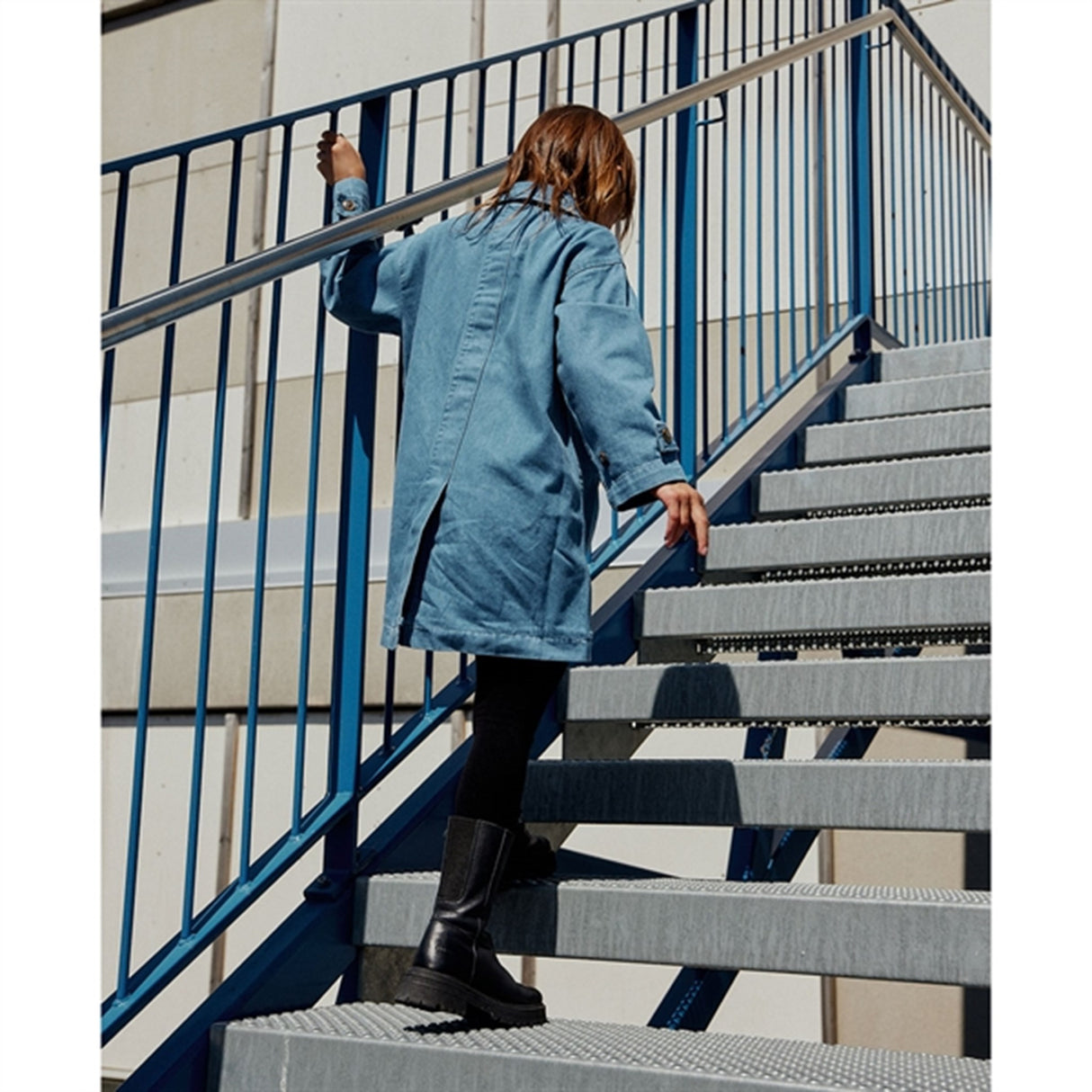 Angulus Mid-Cut Stövlar Med Dragkedja Black/Black