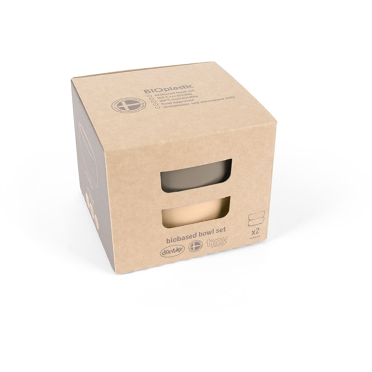 Dantoy Tiny Biobaseret Skål-Sæt
