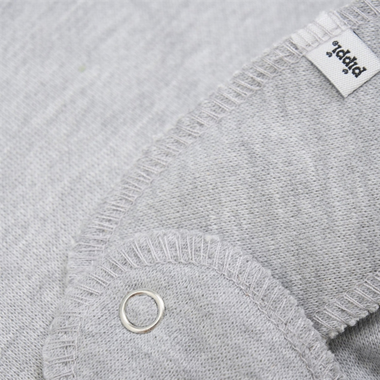 Pippi Bandana Haklapp Storebror Grey Melange