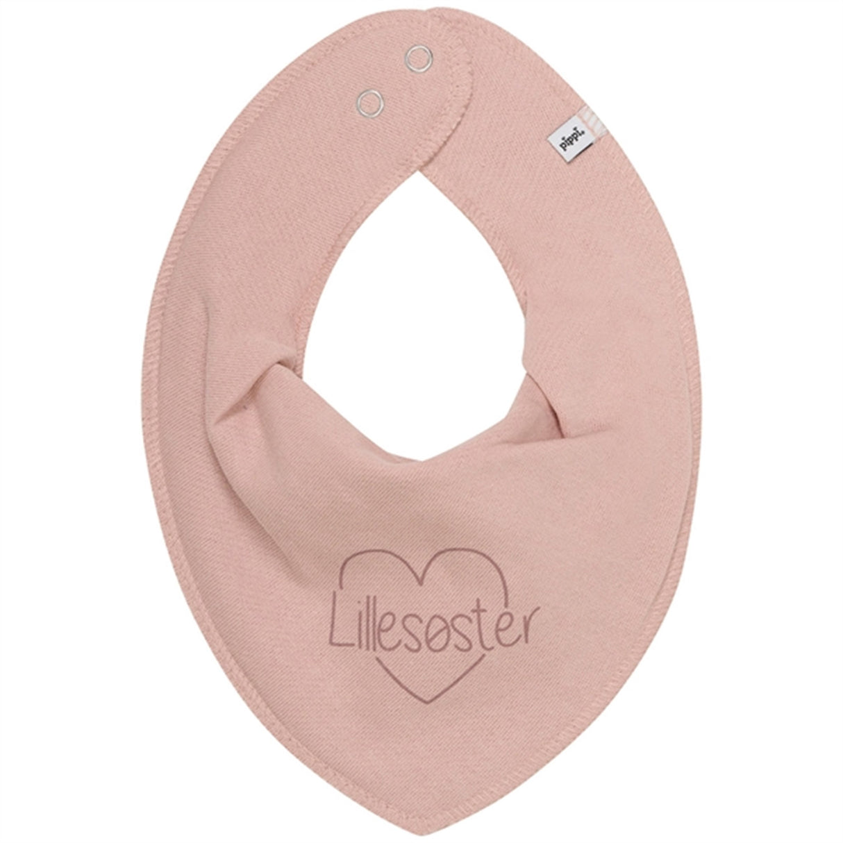 Pippi Bandana Haklapp Lillesøster Misty Rose