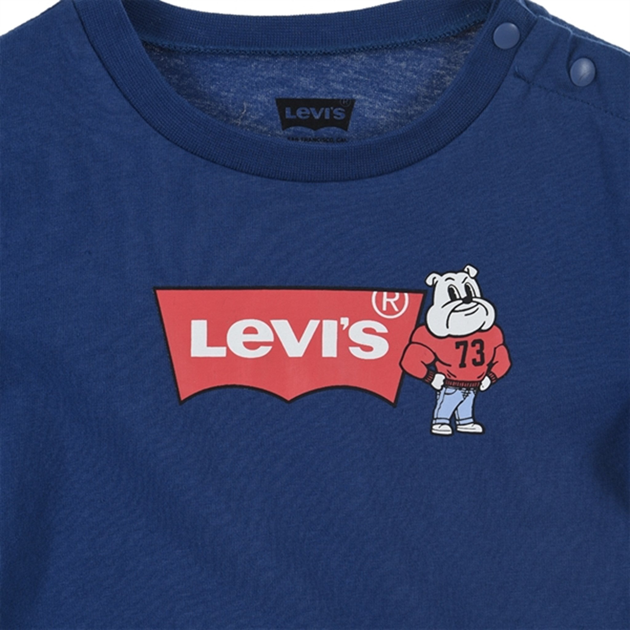 Levi's Mascot Batwing Shorts Set Blue 3