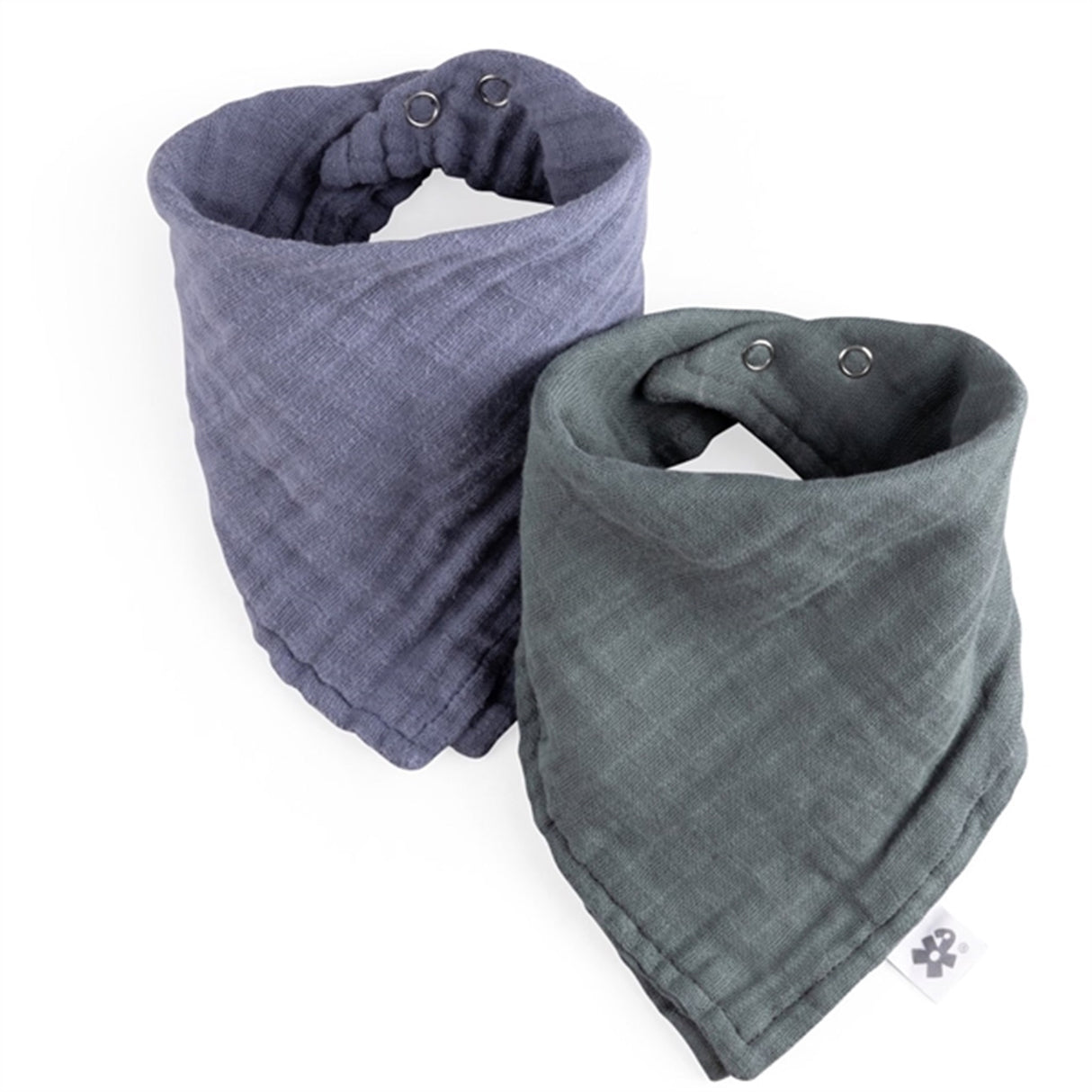 Sebra Dregglis Musselin 2-pack Blå/Grøn