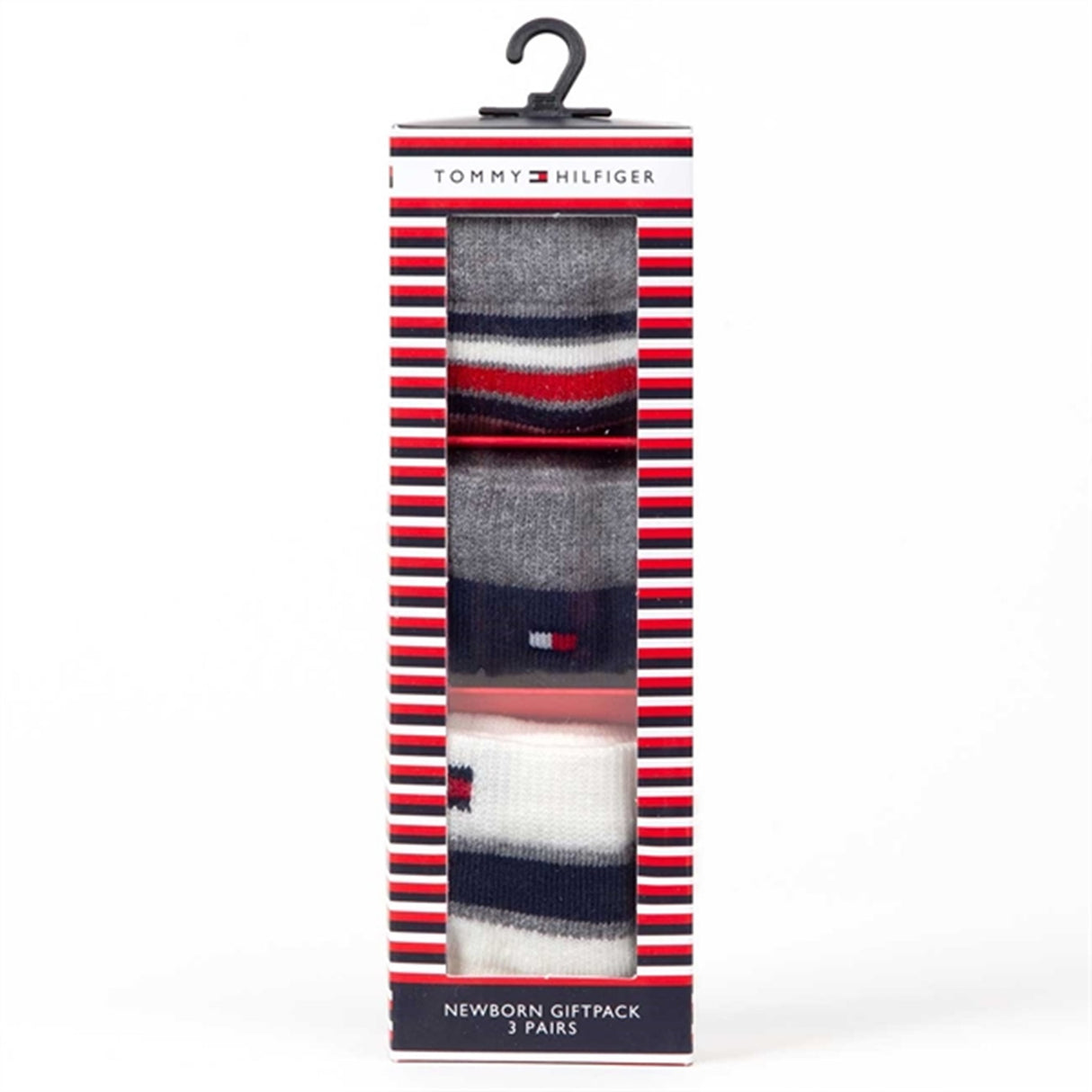 Tommy Hilfiger Baby 3-pack Giftbox Strumpor Tommy Original/Newborn
