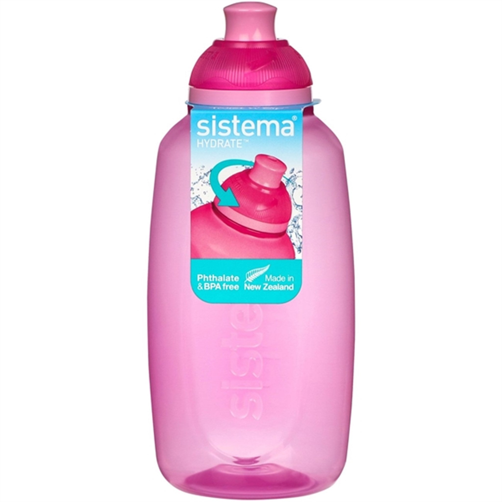 Sistema Twist 'n' Sip Itsy Vattenflaska 380 ml Pink 5