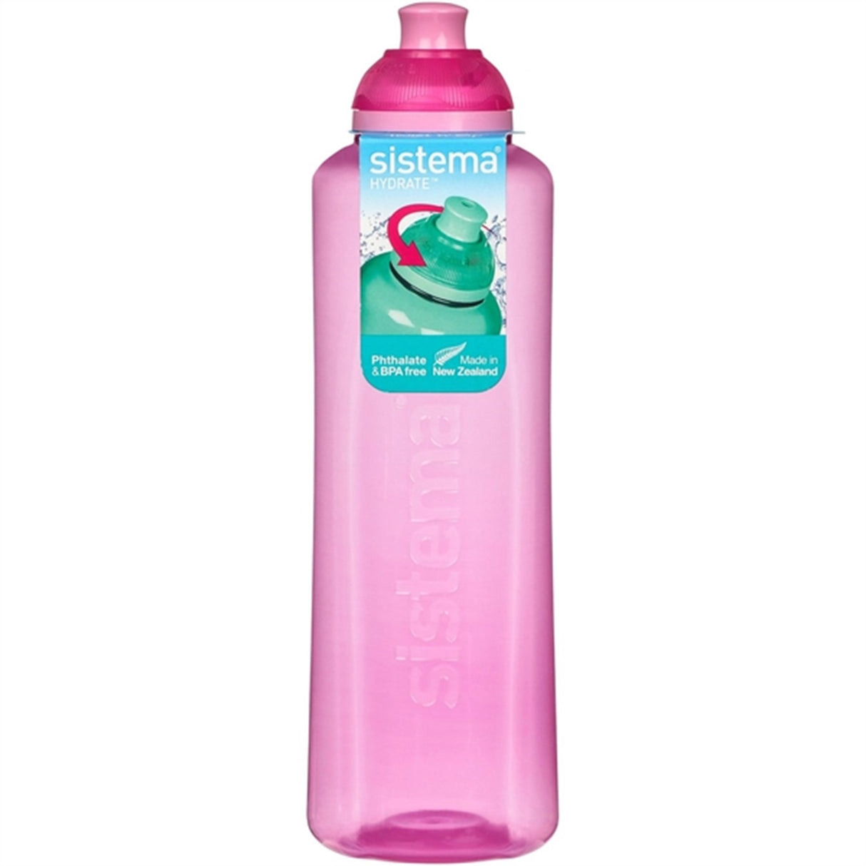 Sistema Twist 'n' Sip Swift Vattenflaska 480 ml Pink