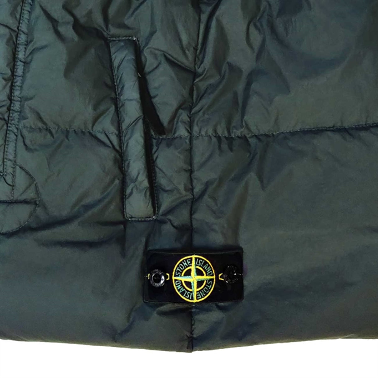 Stone Island Junior Dunväst Dark Green