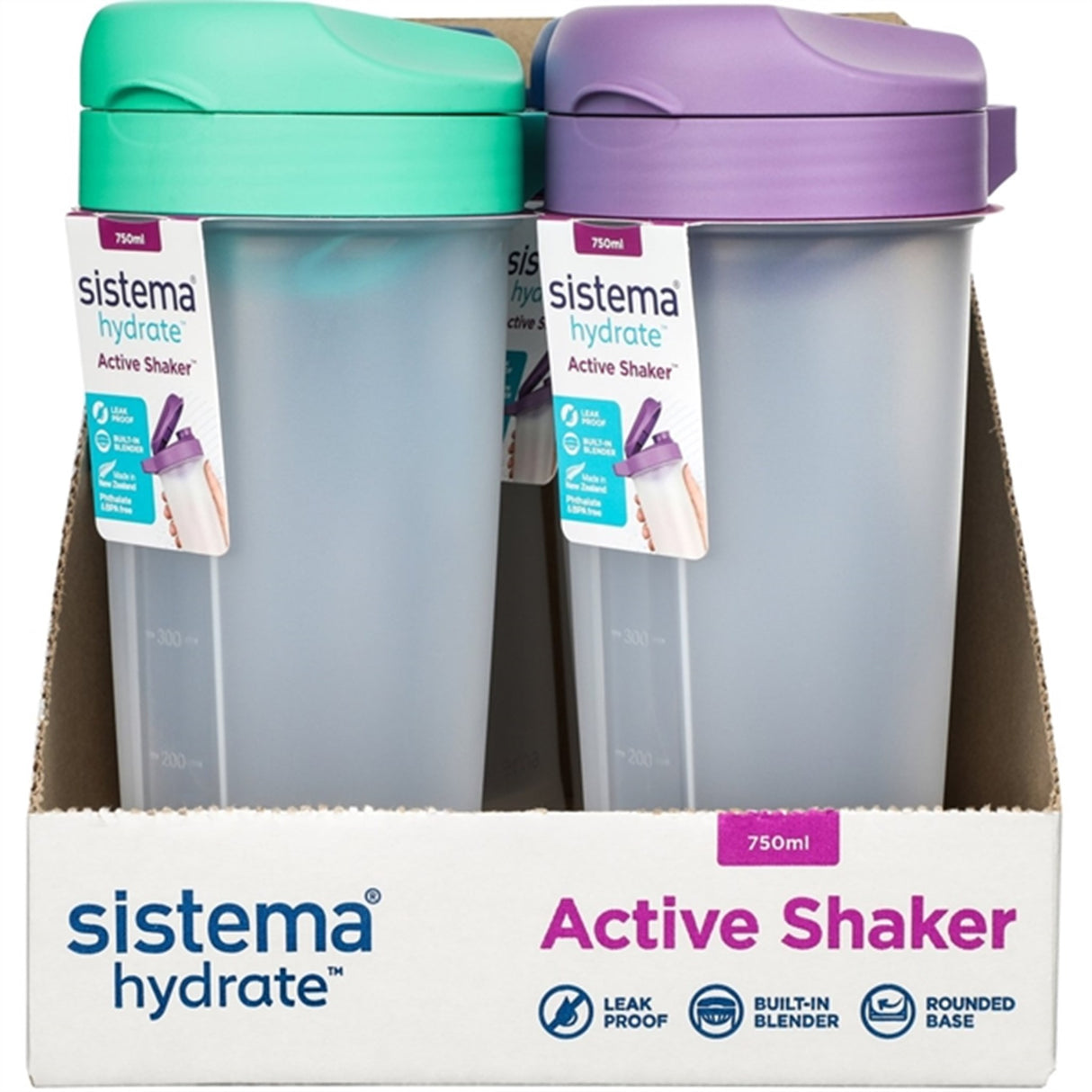 Sistema Active Shaker 750 ml Misty Purple