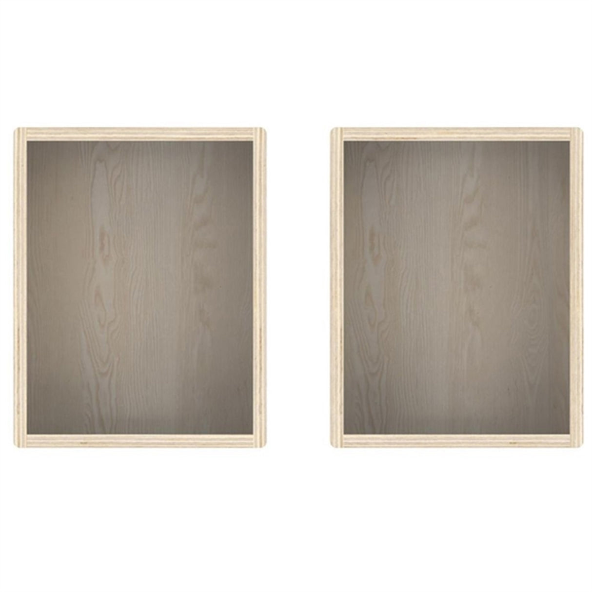 FLEXA PLAY Opbevaringskasser I Træ – Mini Natural