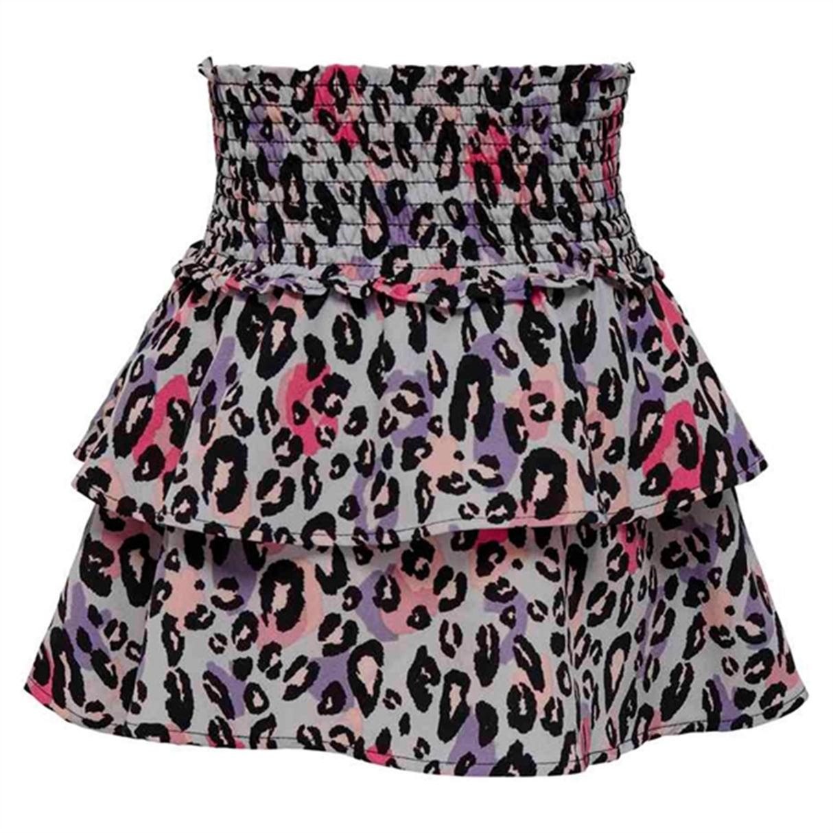 Kids ONLY Thistle Vibrant Leo Selma-Molly Layered Kjol