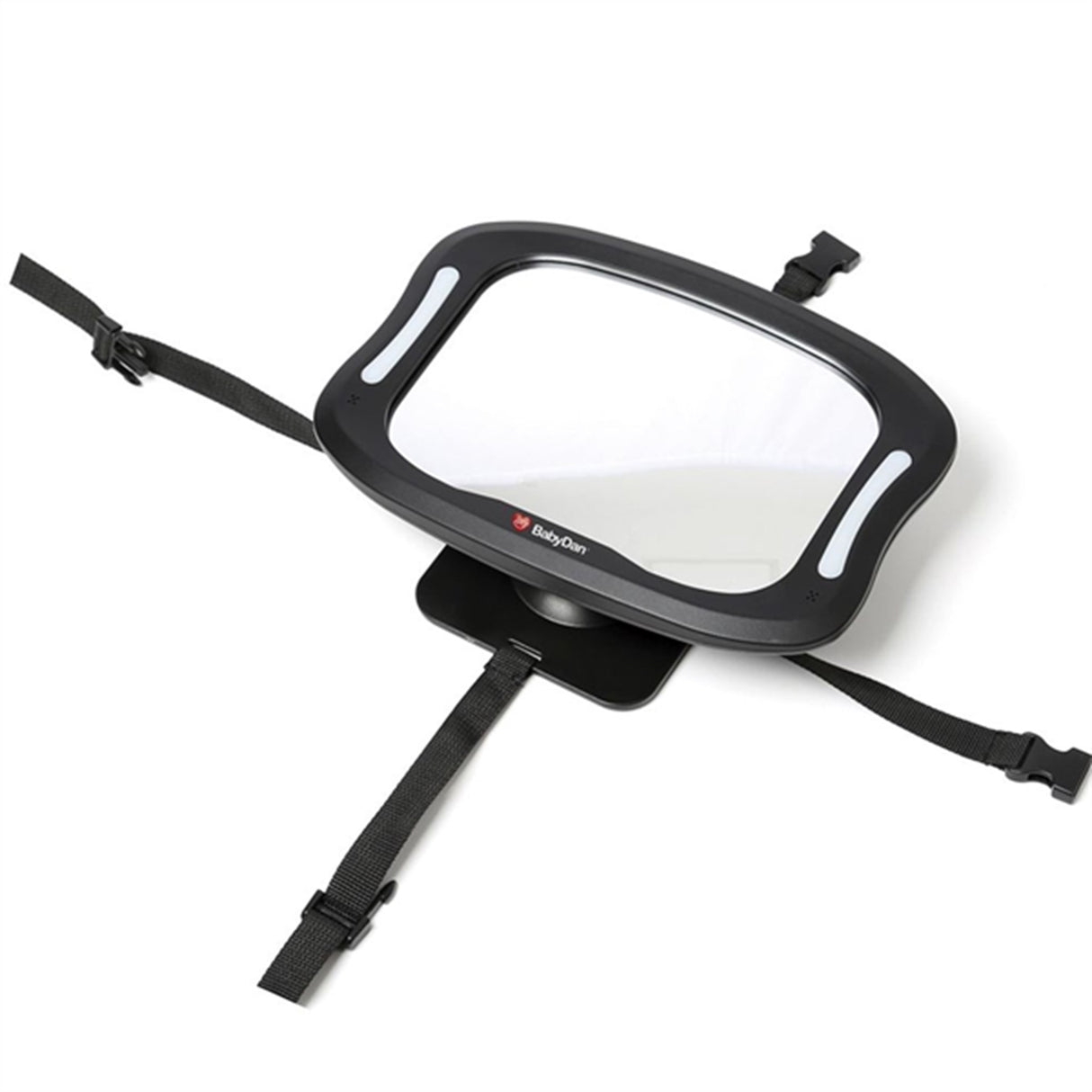 BabyDan Bil Spejl Med LED 28,5x19,5cm