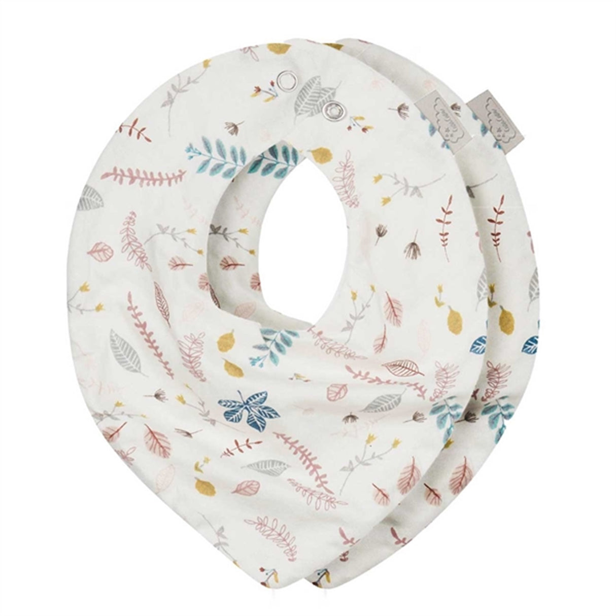 Cam Cam Copenhagen Bandana Haklapp Pressed Leaves Rose