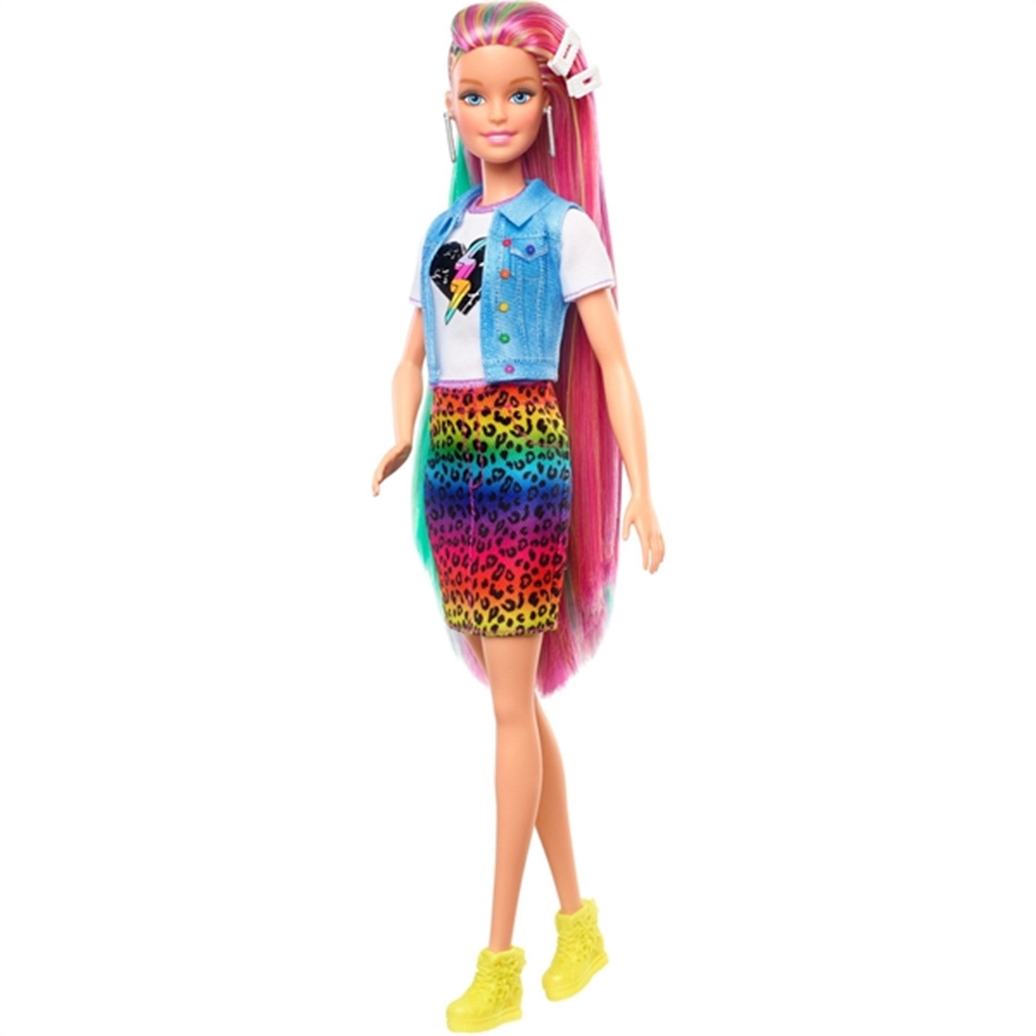 Barbie® Docka Med Leopard Regnbåghår 3