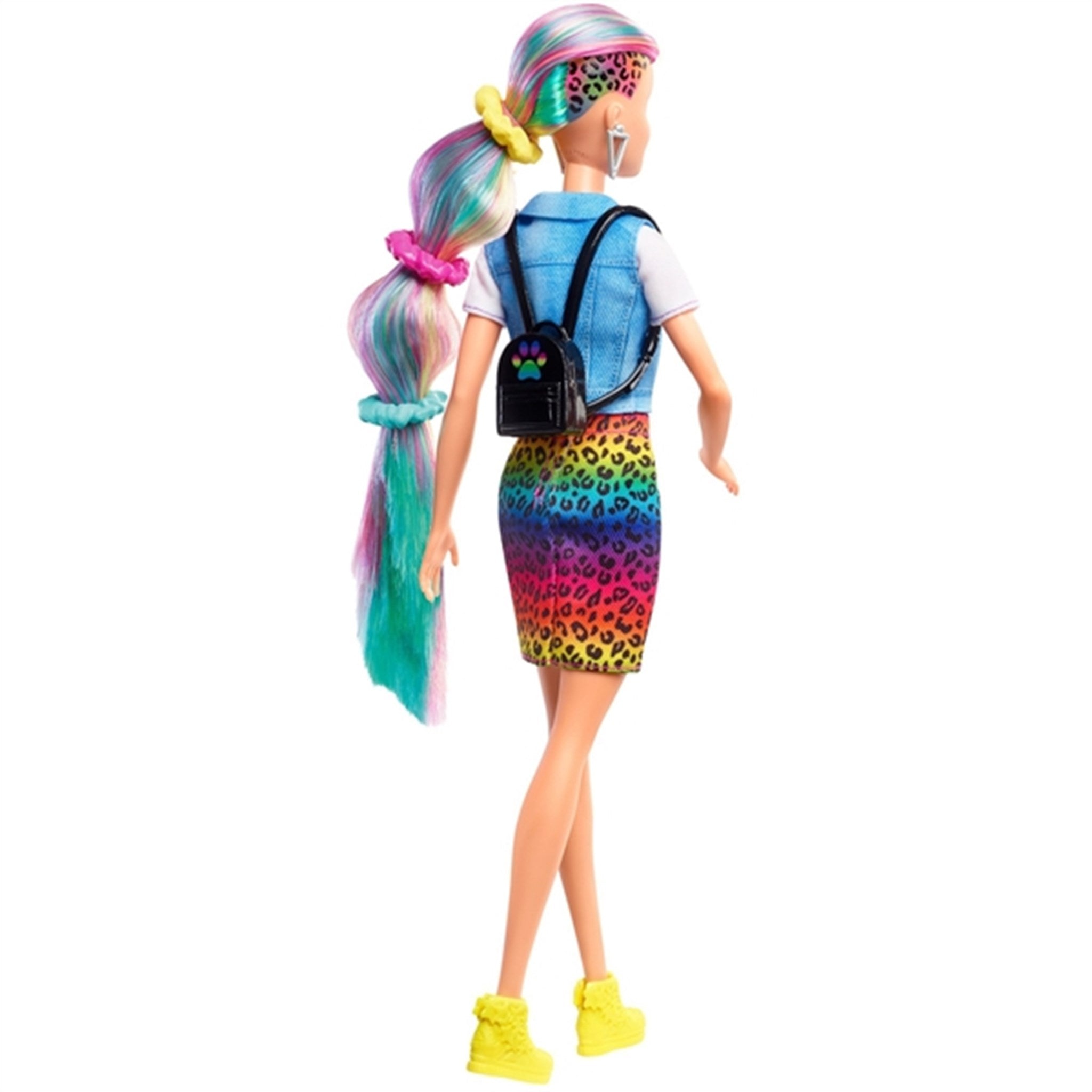 Barbie® Docka Med Leopard Regnbåghår 4