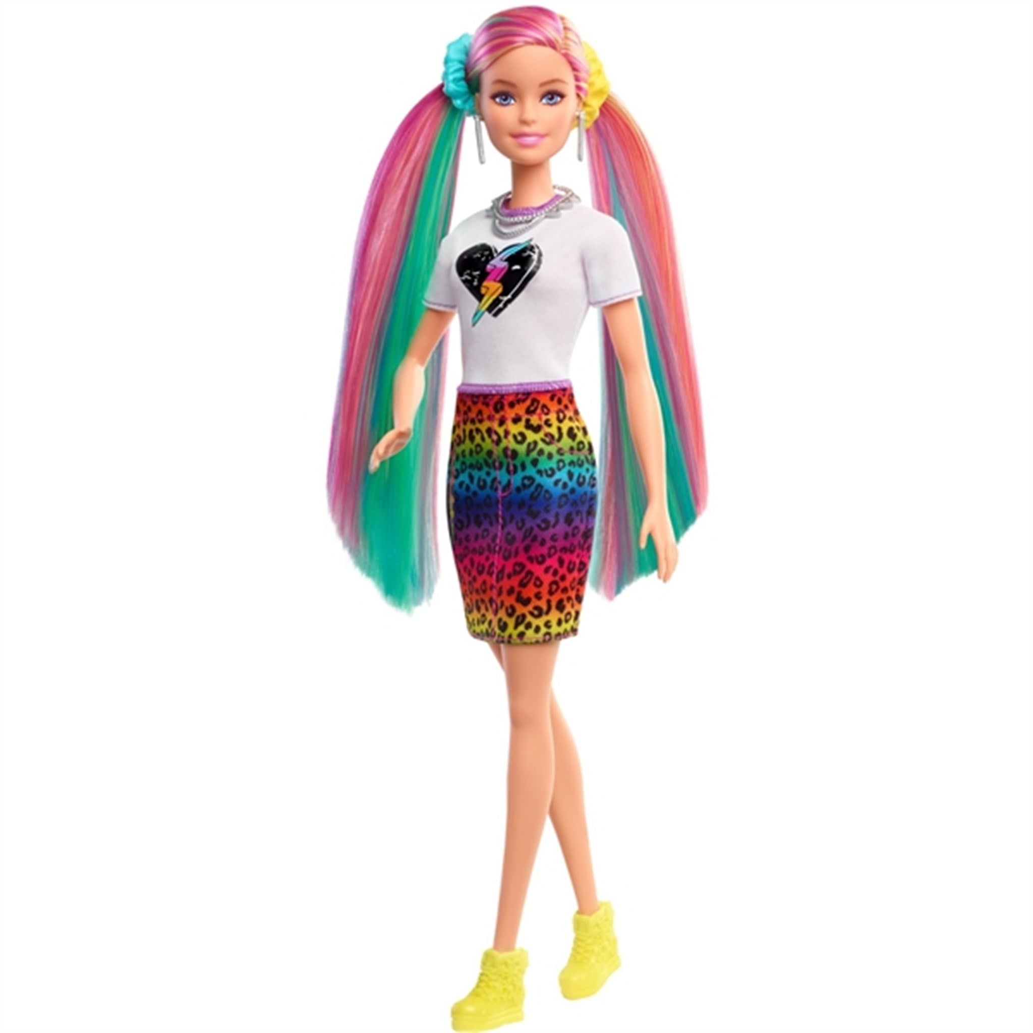 Barbie® Docka Med Leopard Regnbåghår 5