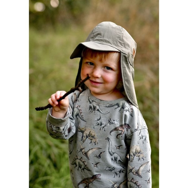 Mikk-Line Solhatt Solid Dusty Olive