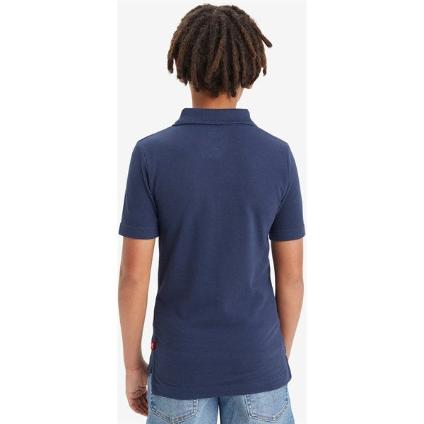 Levi's Back Neck Tape Pikétröja Dress Blues