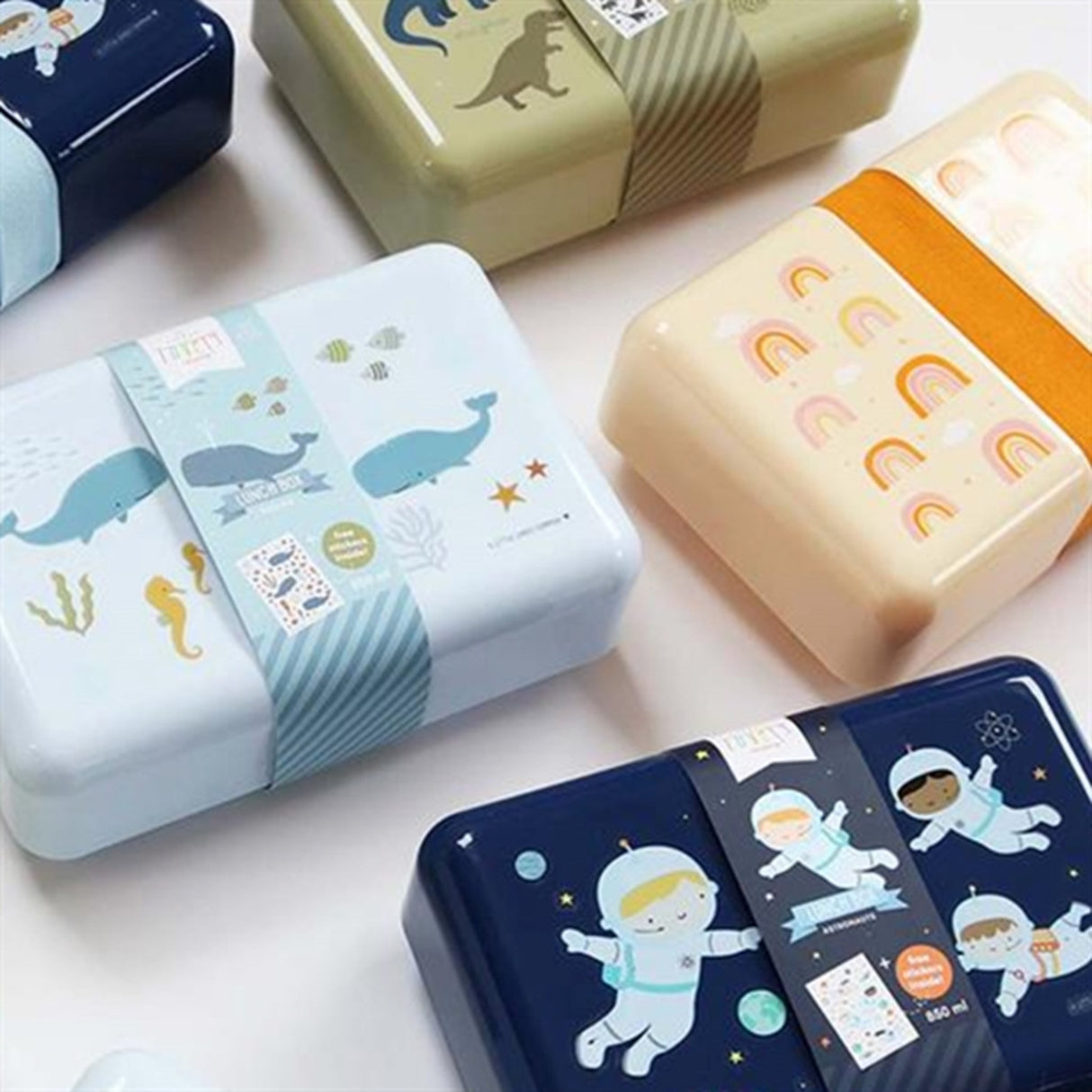 A Little Lovely Company Matlåda Astronauts