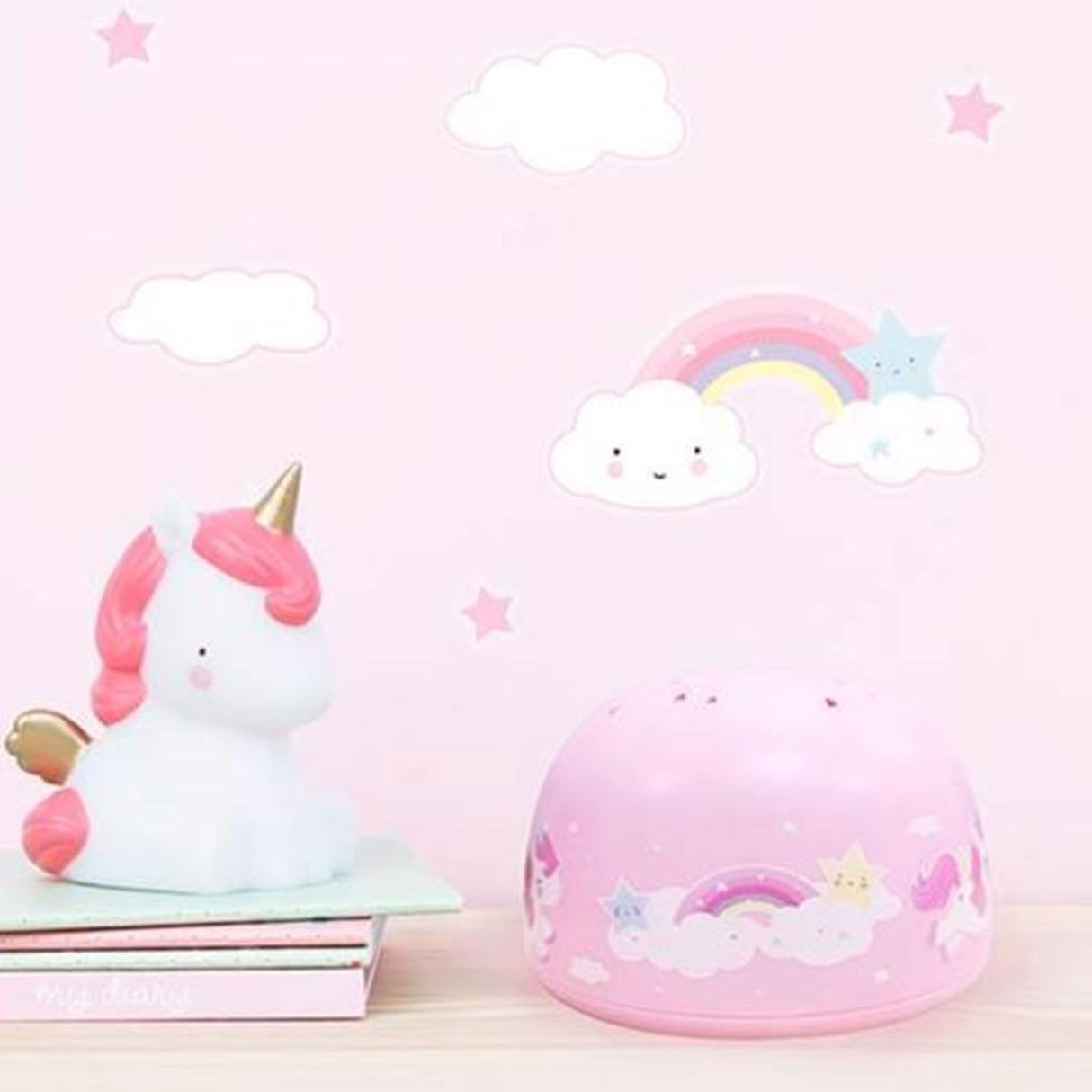 A Little Lovely Company Projector Light Unicorn