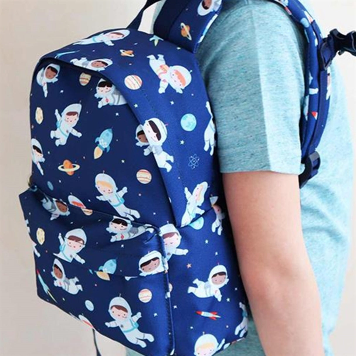A Little Lovely Company Backpack Small Astronauts