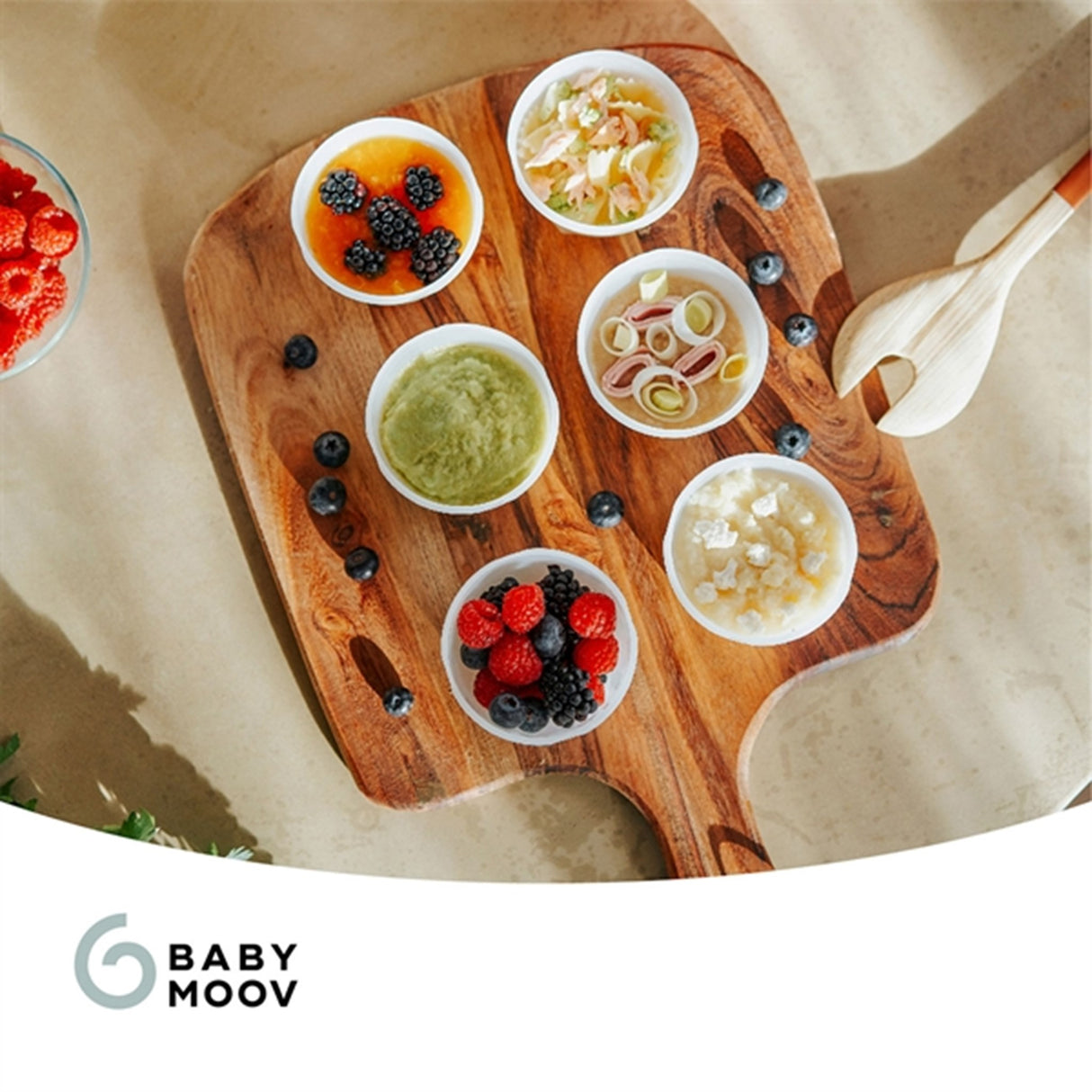 Babymoov ECO Madbøtter - 8x 250ml + 8x 180ml