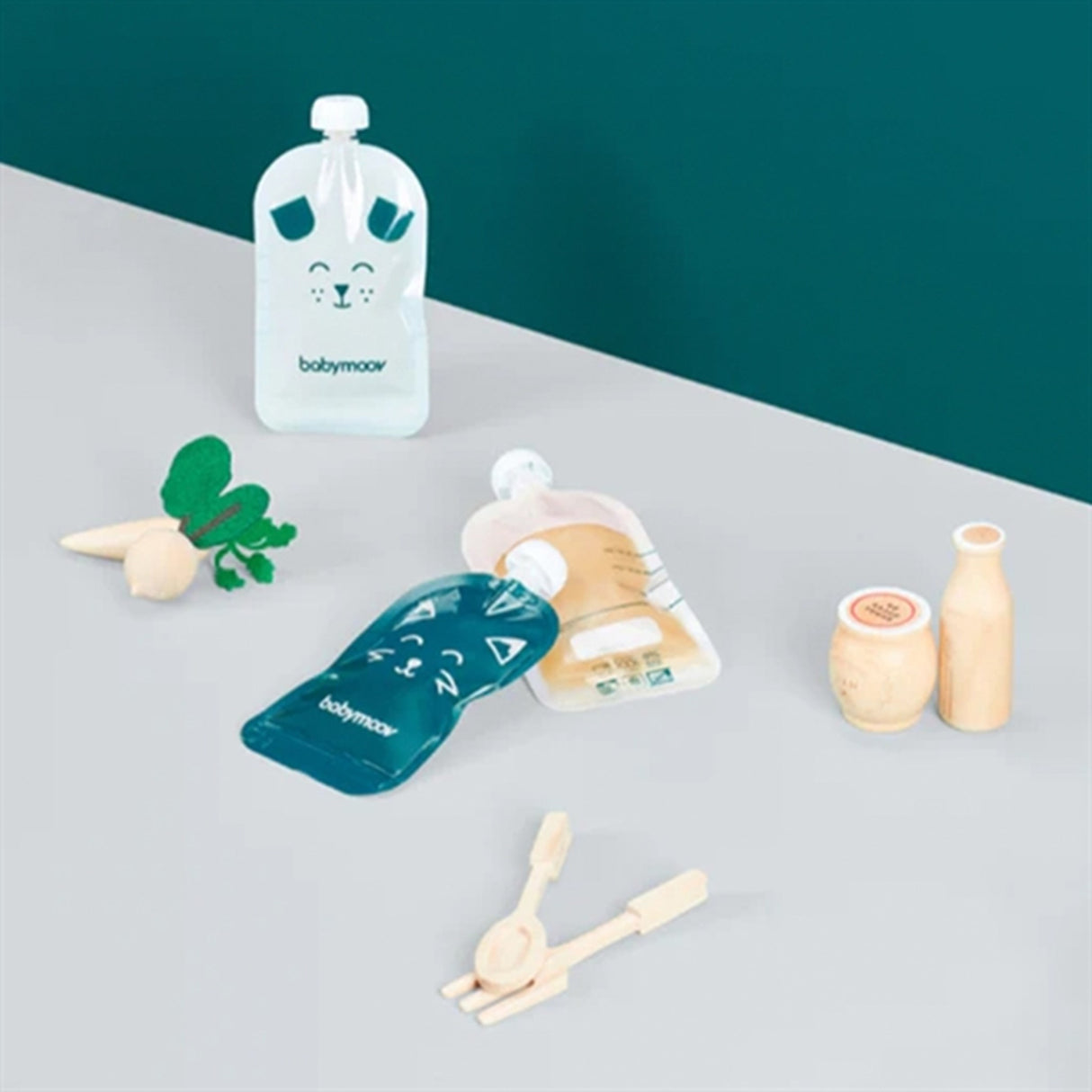 Babymoov ISY Återanvändbara Matkassar - 20 stk.