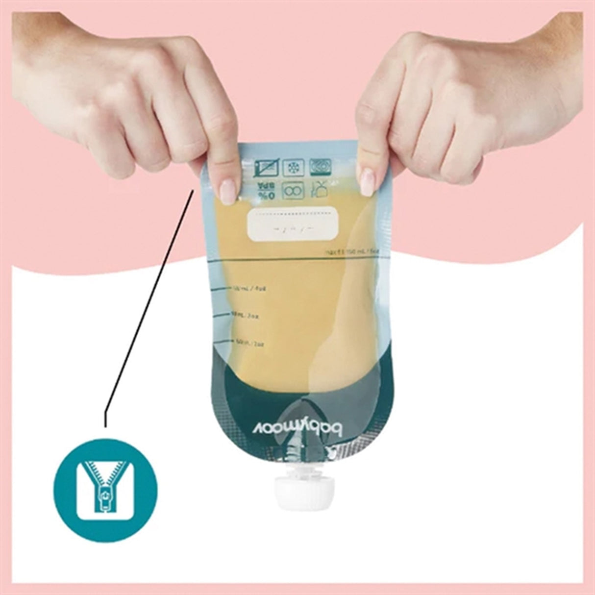 Babymoov ISY Återanvändbara Matkassar - 20 stk.