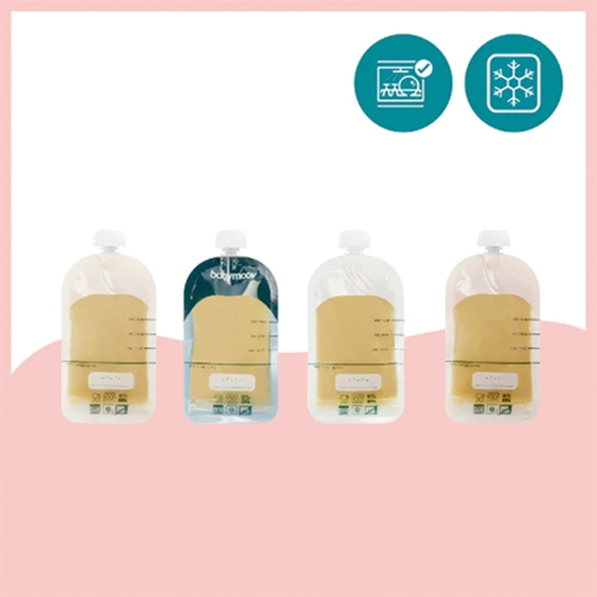 Babymoov ISY Återanvändbara Matkassar - 20 stk.