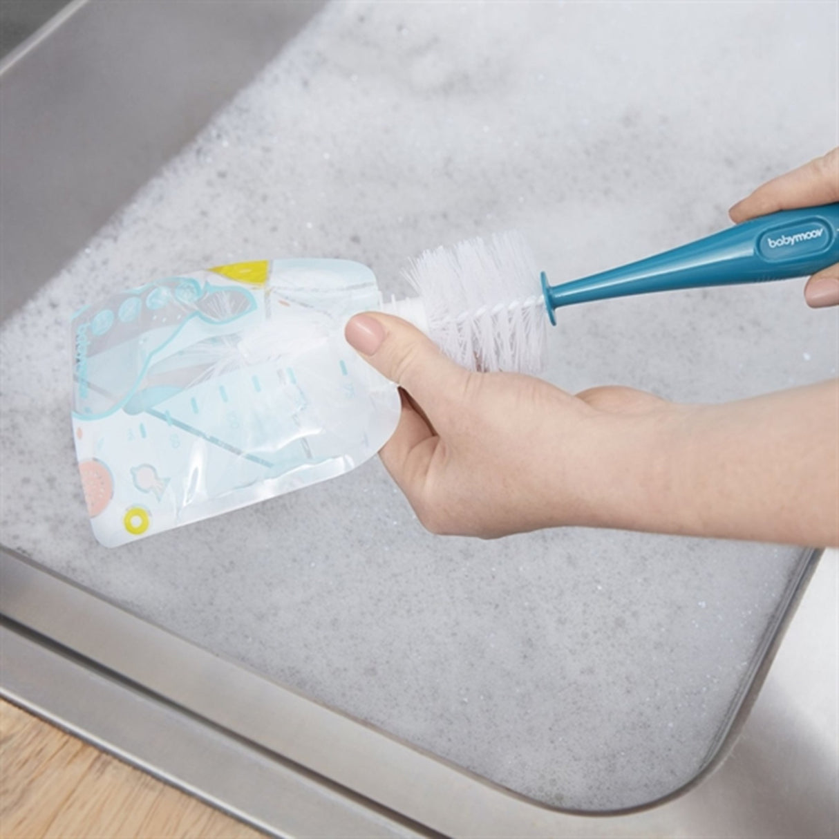 Babymoov Flaskborste 2-i-1