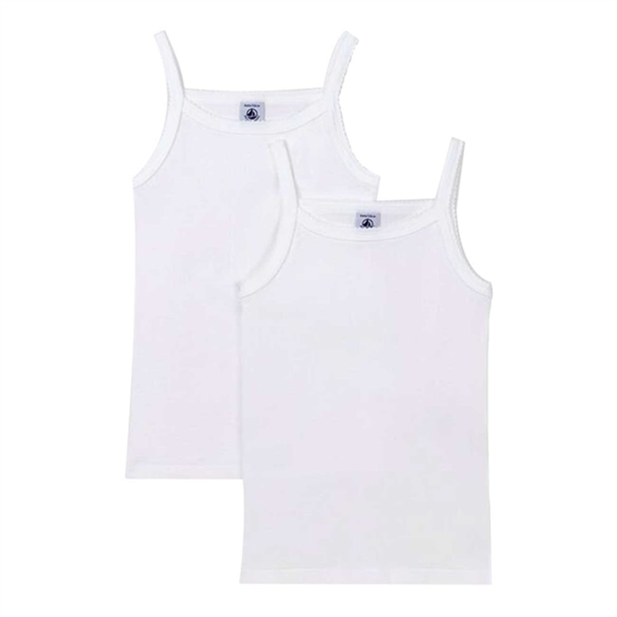 Petit Bateau Undershirt 2-pack White