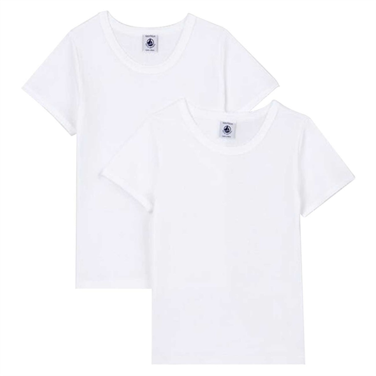 Petit Bateau T-shirt 2-pack MC White