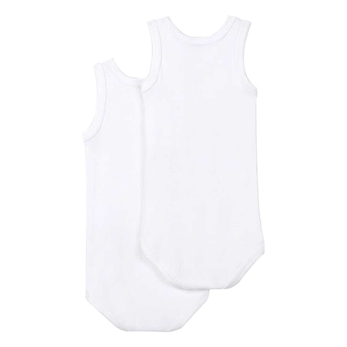 Petit Bateau Body SM 2-pack White