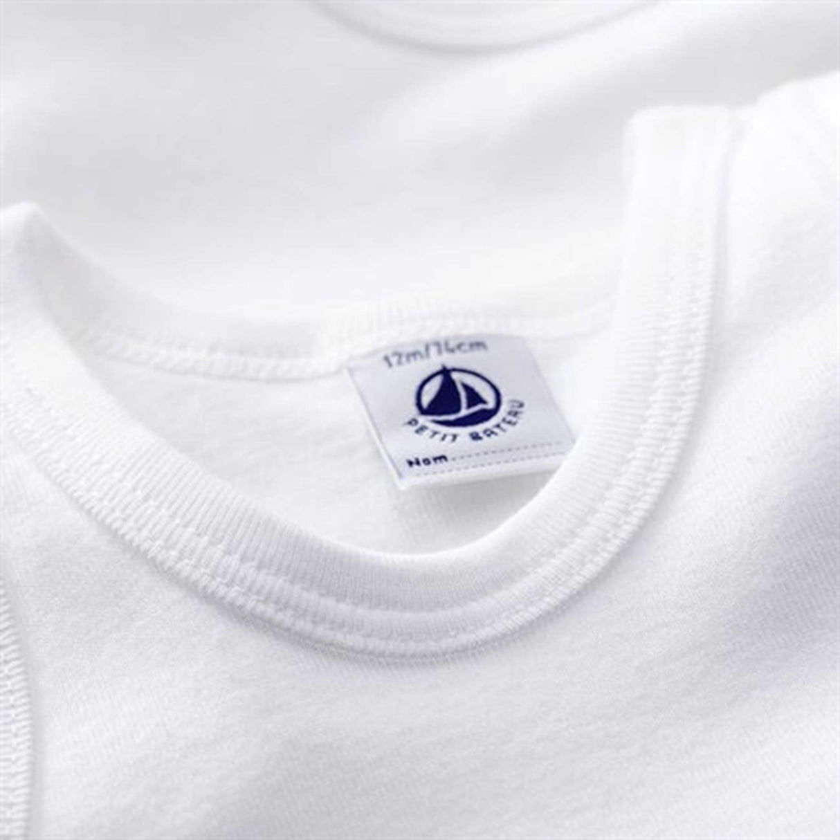 Petit Bateau Body SM 2-pack White
