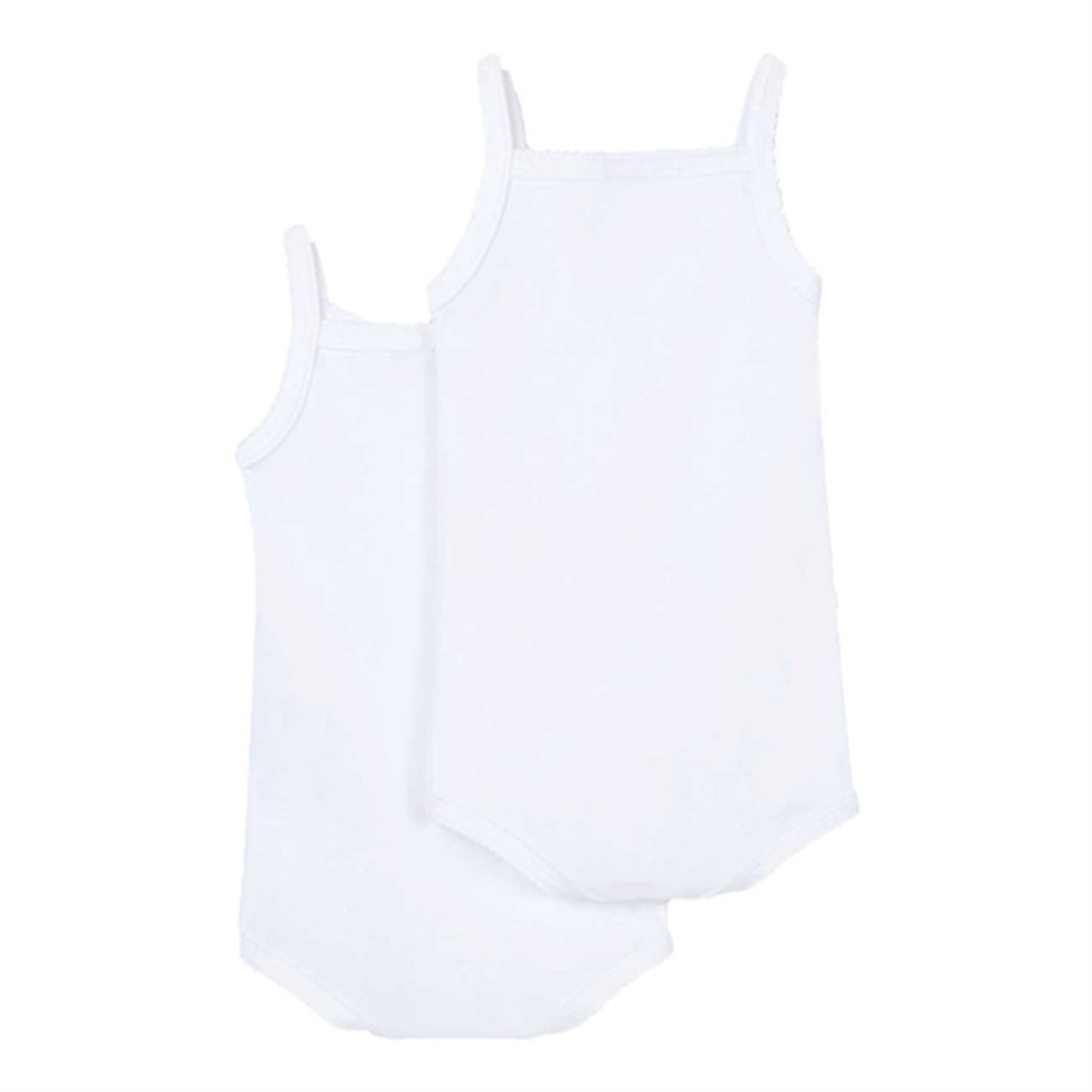 Petit Bateau Body m. Band 2-pack White