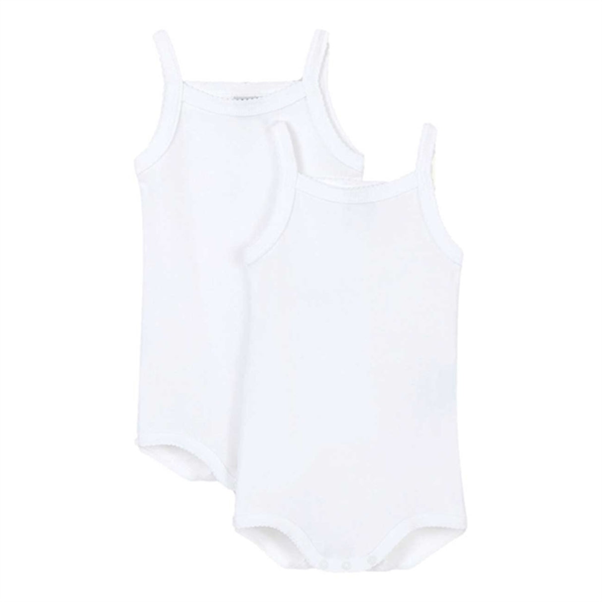 Petit Bateau Body m. Band 2-pack White