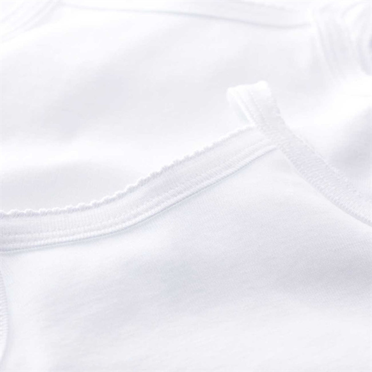 Petit Bateau Body m. Band 2-pack White