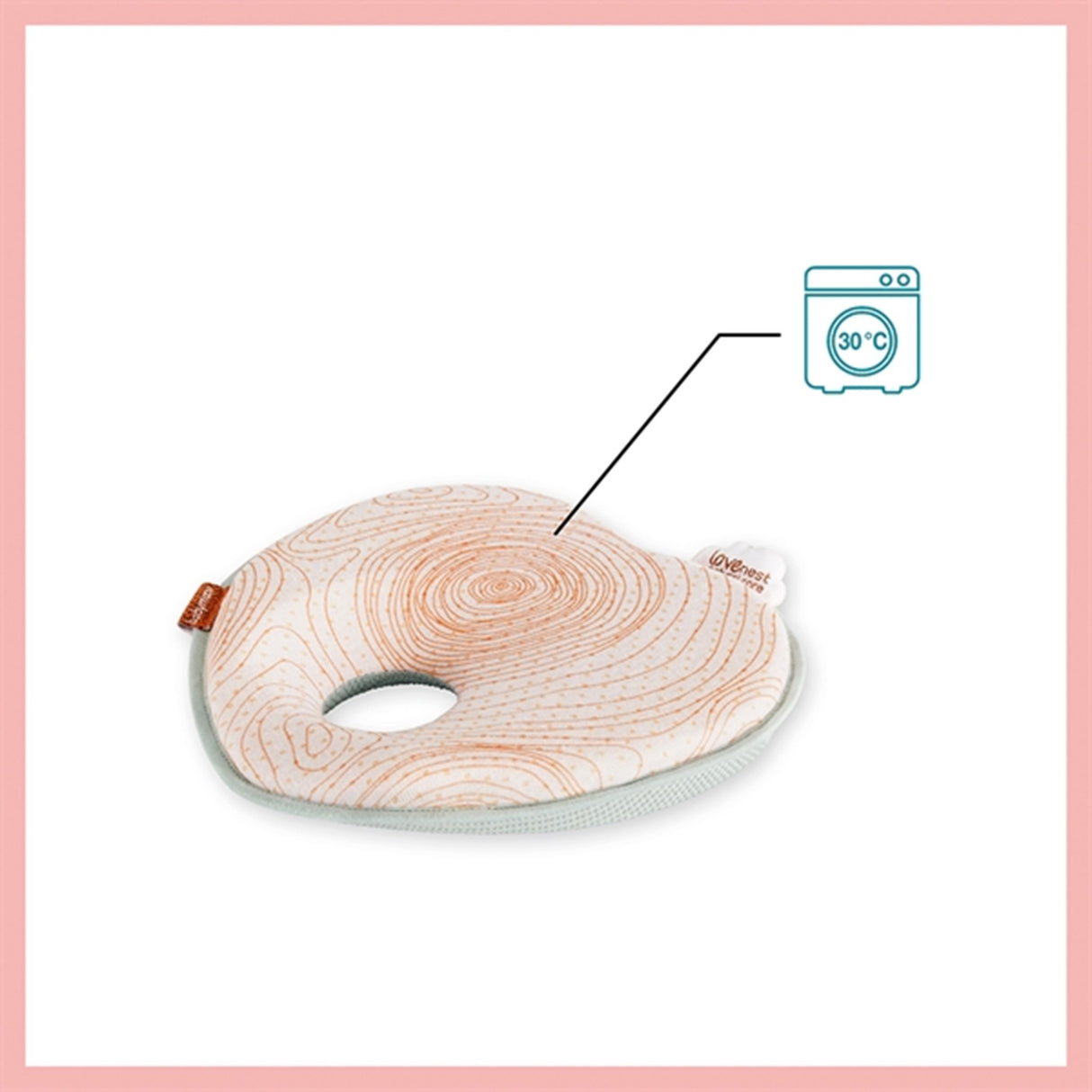 Babymoov Lovenest Baby kudde Natural Care - Antibakteriel