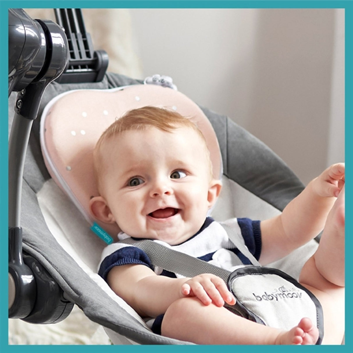 Babymoov Lovenest Baby kudde Original Pink