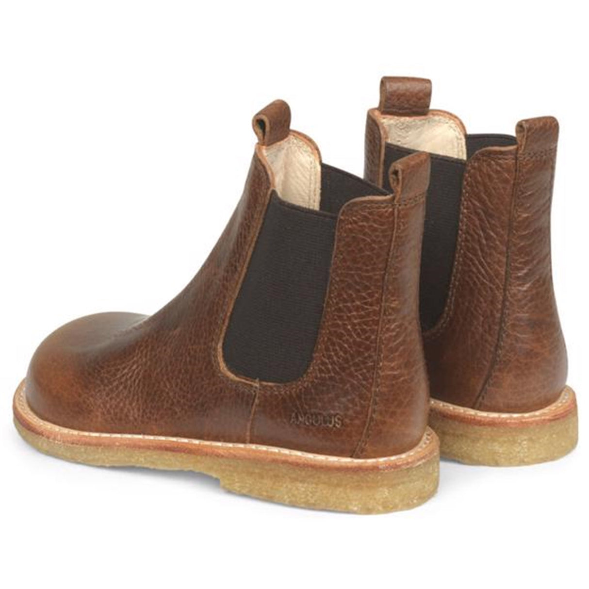 Angulus Chelsea Stövlar Cognac