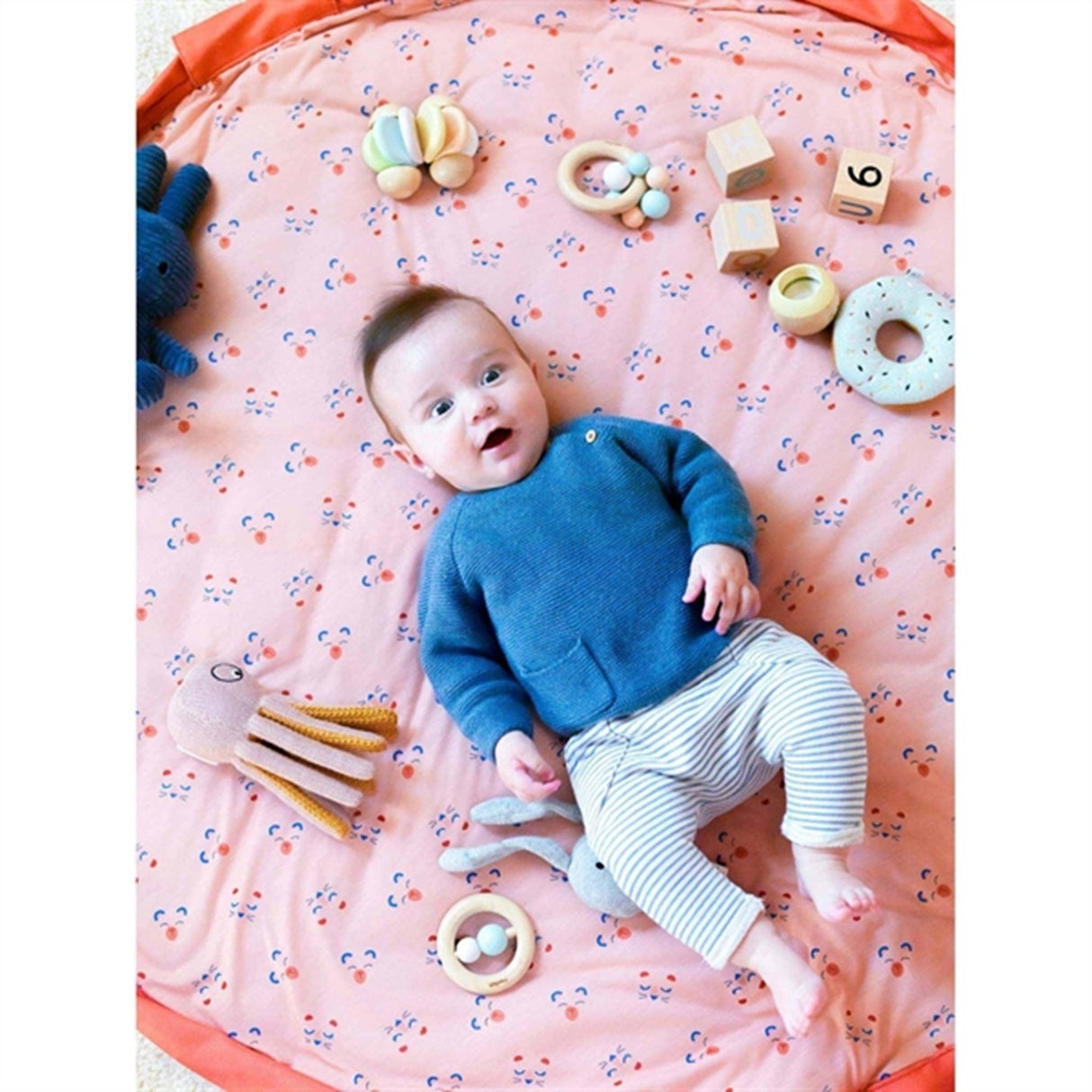 Play&Go 3-i-1 Lekmatta Soft Animal Face