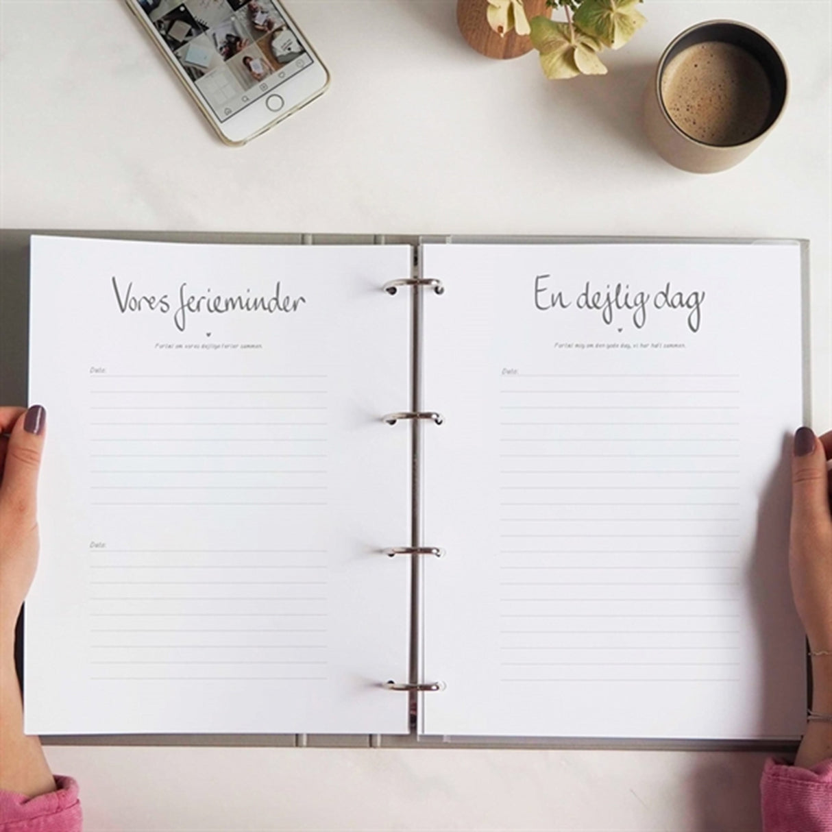 WITHWHITE Bogen Til Barnebarnet Grå Dansk