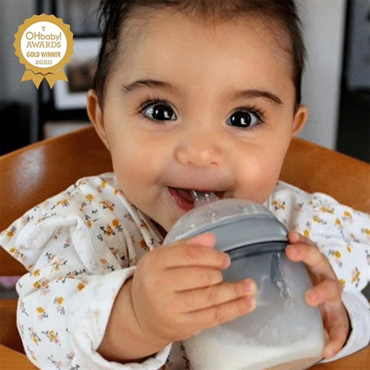 Haakaa Nappflaska 160Ml Grey