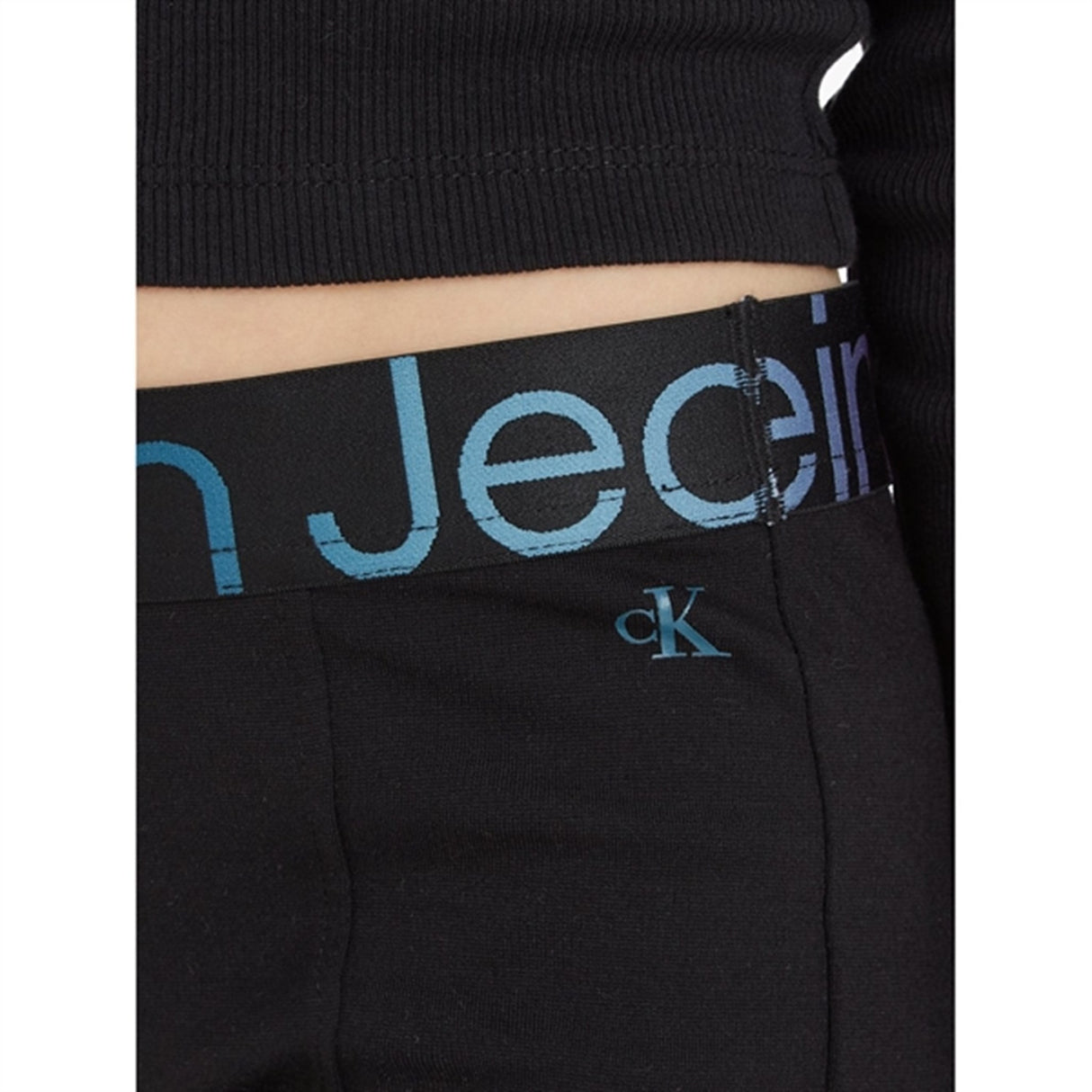 Calvin Klein Punto Tape Flare Byxor Ck Black