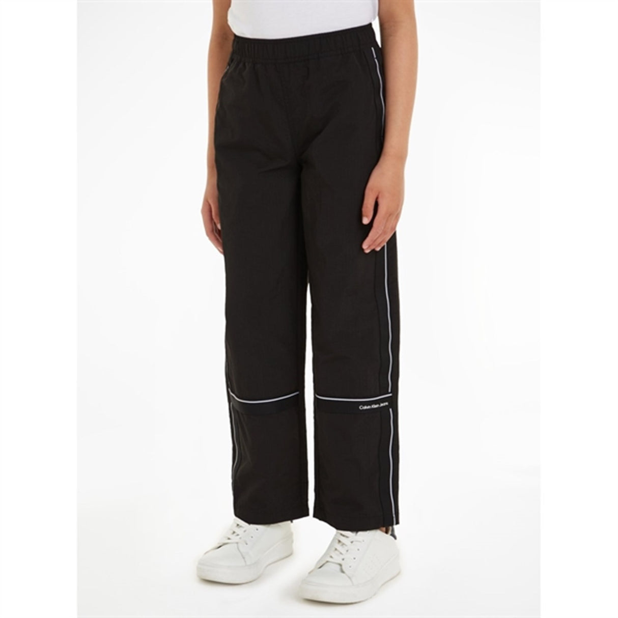 Calvin Klein Ripstop Tape Straight Byxor Ck Black