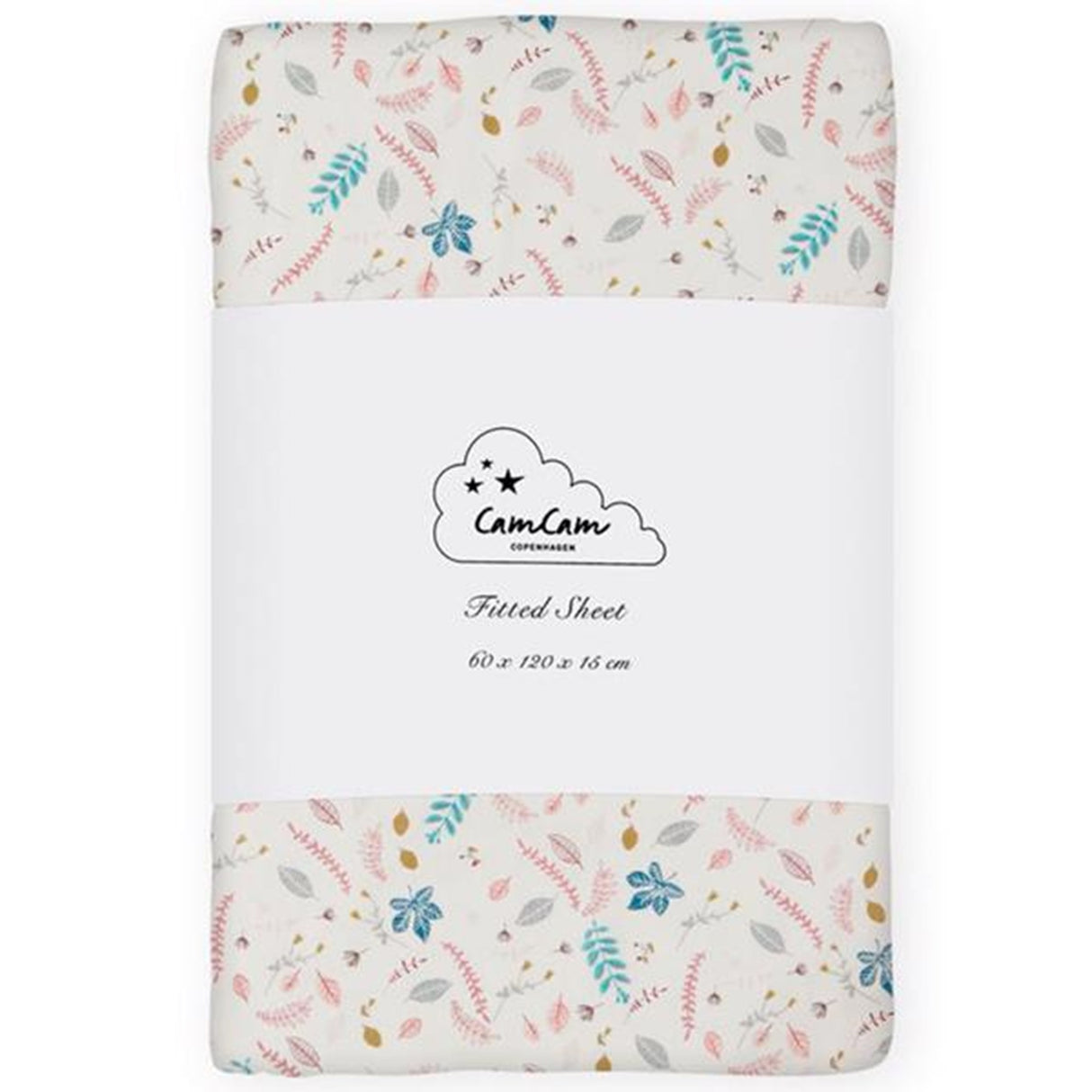 Cam Cam Copenhagen Dra-på-lakan Pressed Leaves Rose