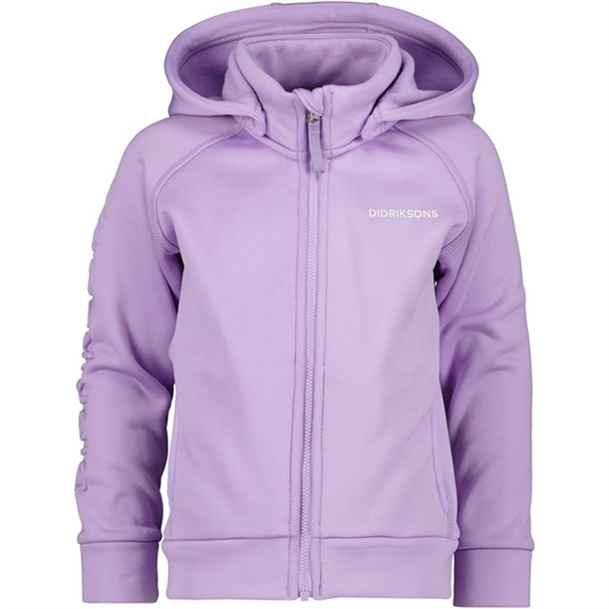 Didriksons Corin Digital Purple Sweatshirt m. Dragkedja