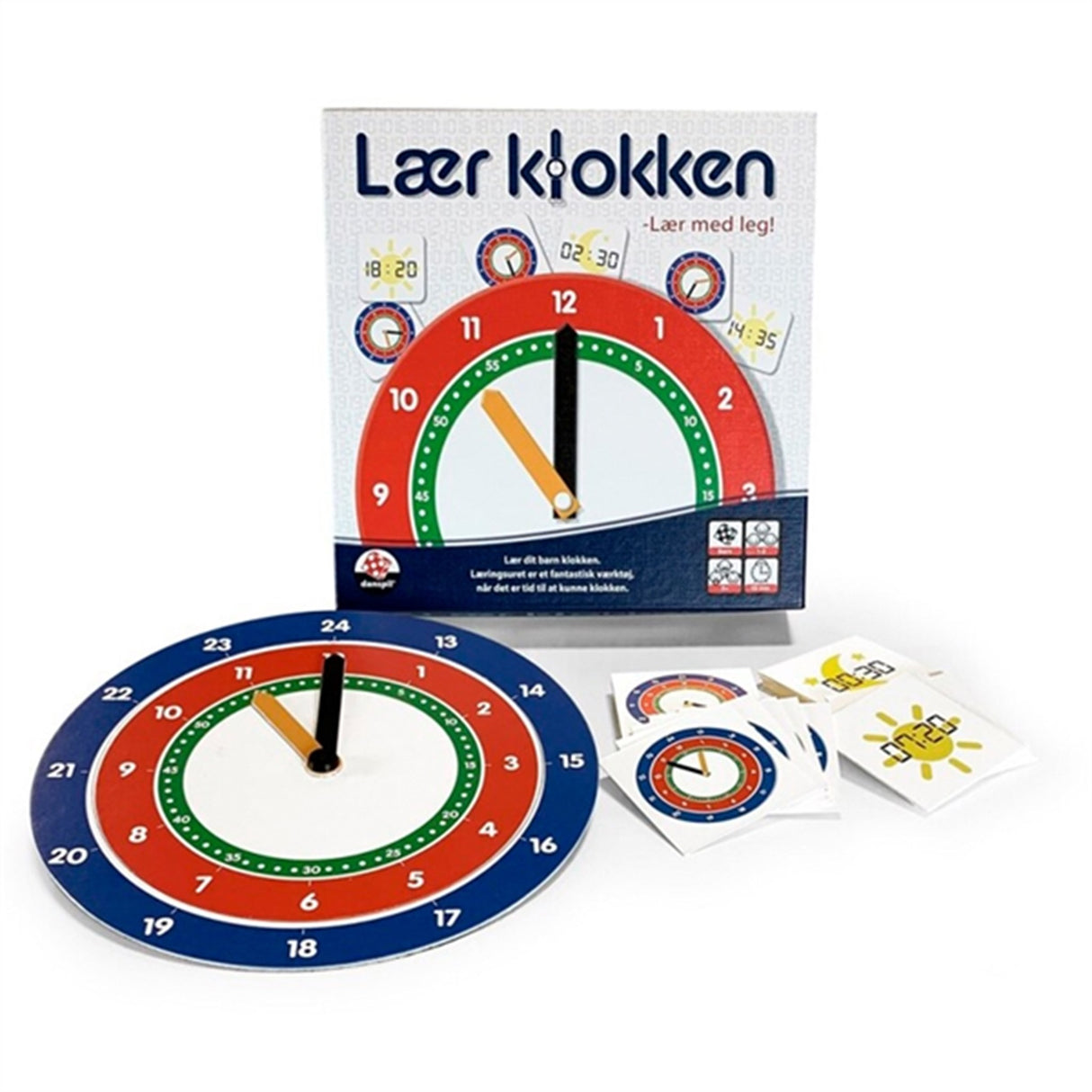 Danspil Lær Klokken