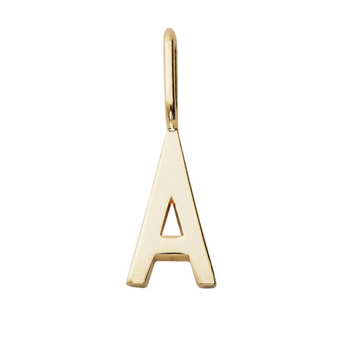 Design Letters Archetype Litet Hängsmycke GOLD Plated