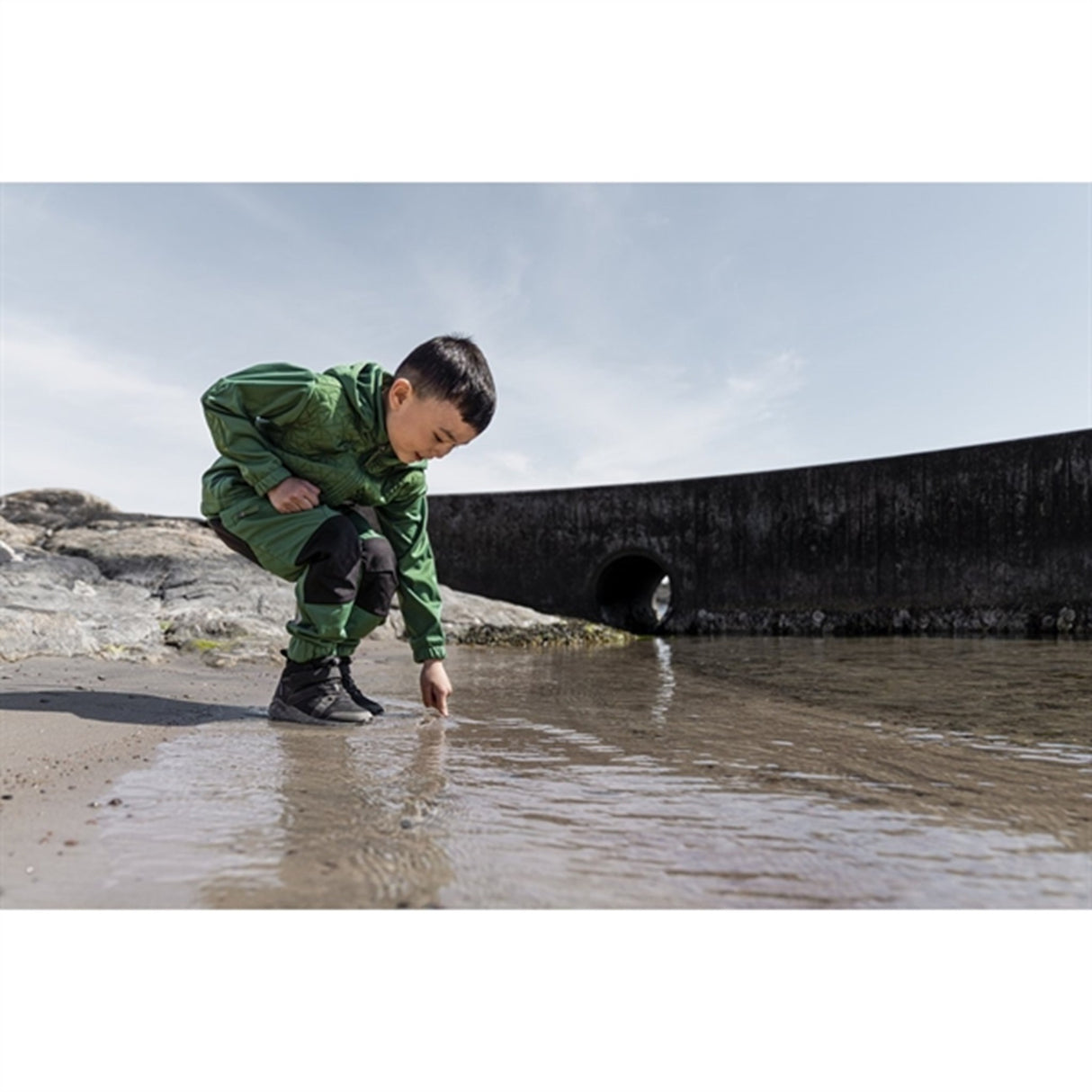 Didriksons Briska Palm Green Jacka